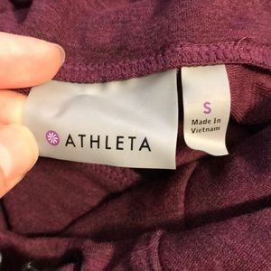 Burgundy Athleta Hoodie